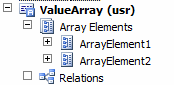 Screenshot of data type
